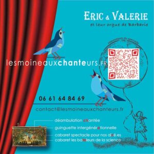 Carte de visite Eric et Valérie.